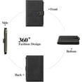 thumbnail image 5 of Passport Holder for Travel Rfid Passport Wallet for Women Men with Zipper Pocket Pen Sim Card Holders Slim Travel Accessories, 5 of 6