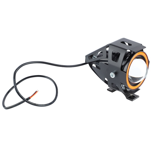 4 Lighting Modes Unique Aperture 12 to 60V Shockproof Front LED Spotlights Motorcycle LED Spotlights Motorcycle Driving Lights