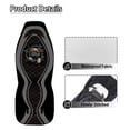thumbnail image 6 of Uorisanigo Funny Pug Waterproof Front Seat Covers Car Seat Cover for Front Seat Set of 2 Easy to Install and Clean Removable Automotive Accessories Universal Fit Most Cars, 6 of 7