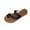 Black, variant on LOVZFMLL Flat Sandals for Women Toe Loop Soft Sole Beach Slippers Summer Casual Outdoor Comfort Walking Slides Open Toe Slip On Black 5.5