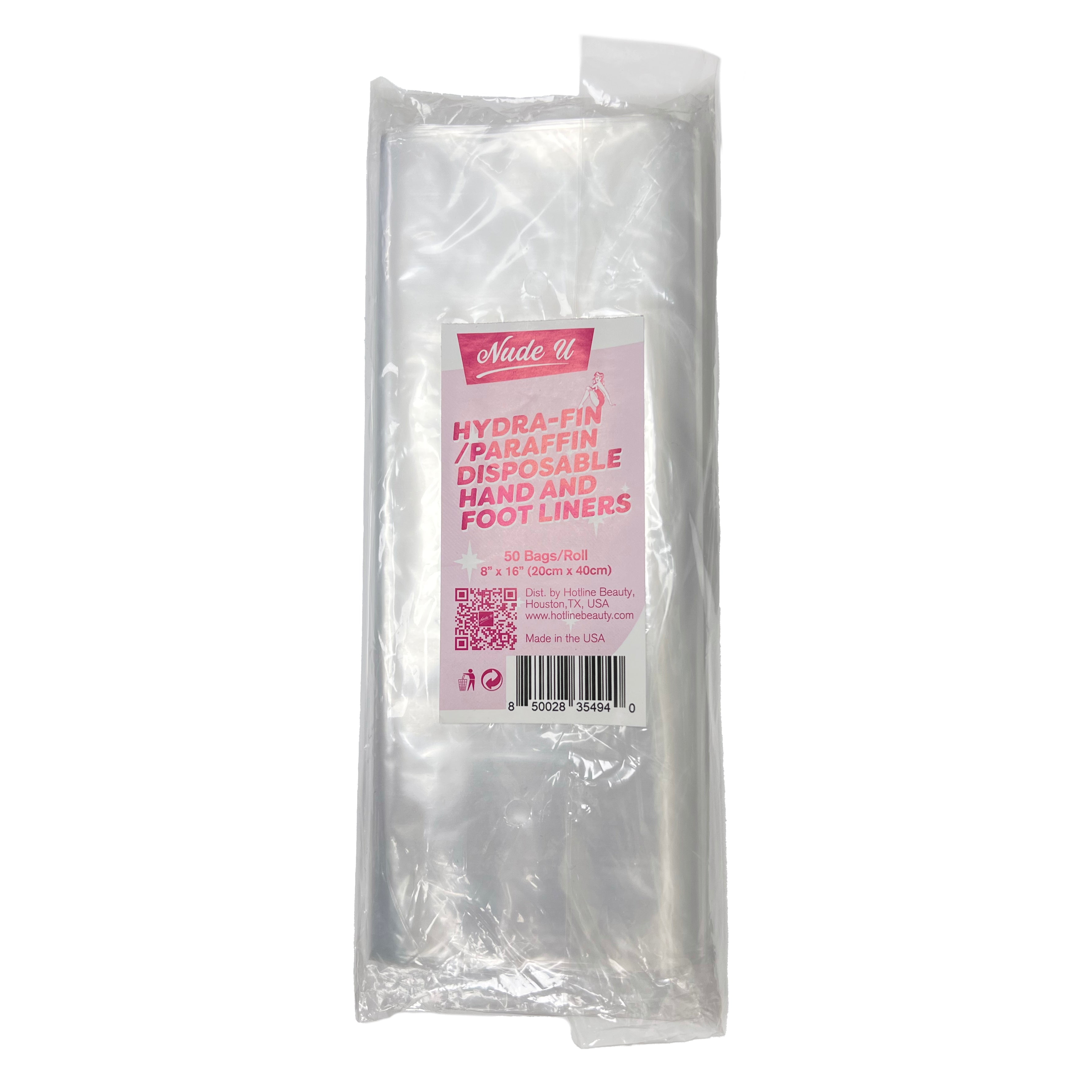 Hydra-Fin / Paraffin Disposable Hand and Foot Liners | NUDE U