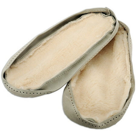 Boye 103538 Starting Points Suede Slipper Soles-Large-One Pair