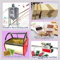 thumbnail image 6 of Kolice Commercial 6 Slim Brazilian Mold Sets Ice Popsicle Machine,Ice Sticks Machine,Ice Pops Machine -26 Pcs Popsicle Stick/Set, 6 of 9