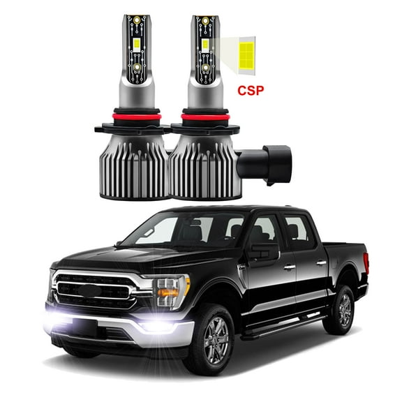 2pcs LED Fog Lights Fits For Ford F-150 1997-2023 6000K White Fog LED Bulbs
