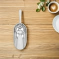 thumbnail image 4 of OULII 2PCS Popcorn Scoops for Serving Grey Aluminium Alloy Efficient Scooping for Professional Chefs, 4 of 8