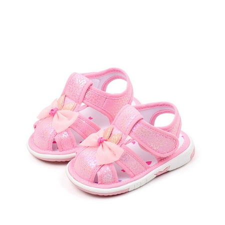 

Dianli Toddler Sandals Beach Essentials Toddler Water Shoes Baby Summer New Casual Comfortable Breathable Toddler Sandals Non-slip Soft Sole Baby Called Shoes Pink Deals Toddler Sandals 20