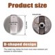 thumbnail image 4 of 6Pcs Cooker Knobs,6mm Gas Stove Knobs Stove Replacement Metal Knobs Accessories for Kitchen Gas Oven, 4 of 5