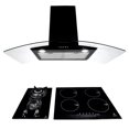 thumbnail image 1 of Tricombo Supra, campana de pared + parrilla de inducción magnética y parrilla de gas SUPRA Tricombo Lussari parrilla de gas + parrilla de inducción magnetica y campana de pared, 1 of 8