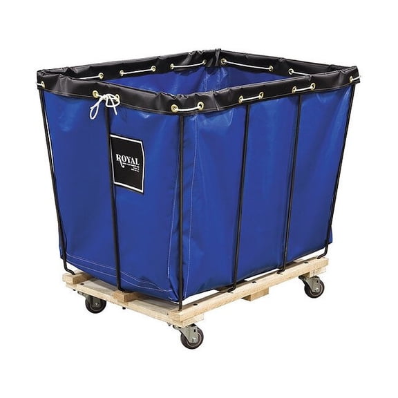 Royal Basket Trucks Basket Truck,8,Blue,Vinyl,600 lb. G08-BBX-RVA-3UNN