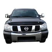 Auto Ventshade [AVS] Bugflector II / Hood Shield | Fits 2004-2015 Nissan Titan, 2005-2015 Nissan Armada, 1 pc. | Dark Smoke-25402