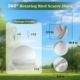 thumbnail image 2 of Giradores de viento reflectantes Bird Deterren Ngdiluxury de 3.9 pulgadas, 12 unidades, 2 of 6