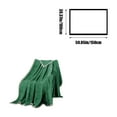thumbnail image 3 of Office Napping Blanket Sofa Cover Blanket Pineapple Check Velvet Blanket, 3 of 7