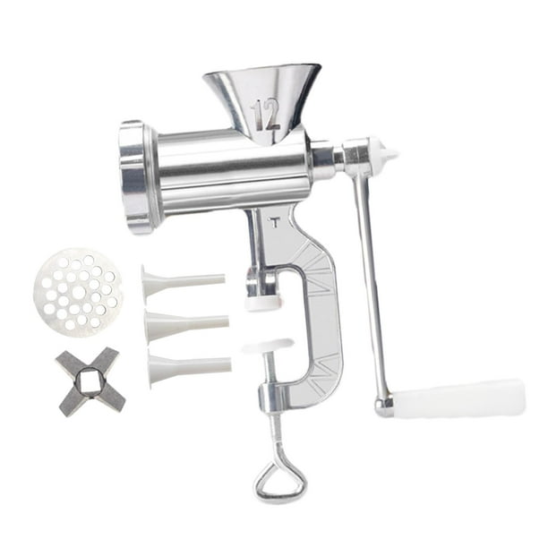Accesorios para de enema de aleación de aluminio Procesador de alimentos Suministros de cocina Relleno de embudo de grado , Salchicha + Estilo F BLESIY Salchicha Manual