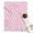 Pink Cute French, variant on Pink Cute French Bulldogs Blanket,Comfortable Soft Flannel Throw Blanket,All Season,Warm Lightweight Blankets for Sofa Bed Couch Living Room Chair,30"x40"(80x100cm)