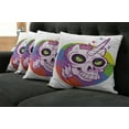 thumbnail image 2 of Ambesonne Cartoon Throw Pillow Cover 4 Pack, Unicorn Design, 16", Multicolor, 2 of 6
