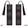 thumbnail image 2 of Kdxio Spider with Skull Print Metal Tassel Bookmarks,Perfect Gift for Art Lovers and Bookworms Metal Bookmarks for Women, 2 of 8