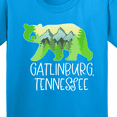 thumbnail image 4 of Inktastic Gatlinburg, Tennessee Mountains and Bear Shape Youth T-Shirt, 4 of 5