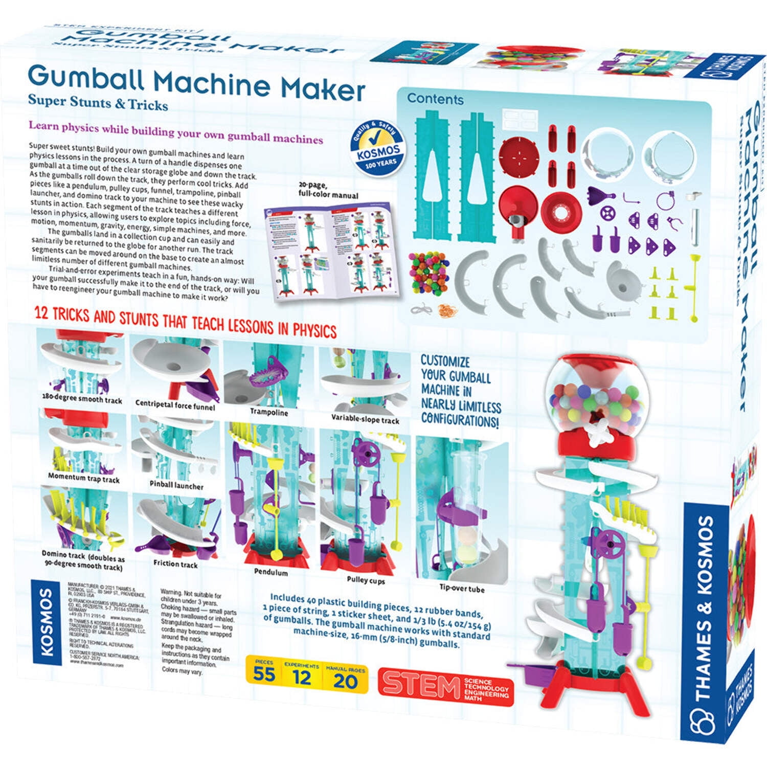 Thames & Kosmos Kids Experiment Kit: Gumball Machine Maker