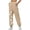 A-Beige, variant on Wyobmus Women's Wide Leg Sweatpants 2024 Fall High Waisted Baggy Ankle Bind Pants Drawstring Athletic Joggers G-Beige