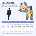 thumbnail image 4 of Goofa Bluey Pattern 2-piece Loungewear Set Men’s Sleepwear Set Soft PJs Cozy loungewear Comfy Sleep Set Winter Pajamas-Small, 4 of 7