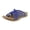 Skipper Blue Stretch, variant on Tia Women's Sandals Silver Size 5 M