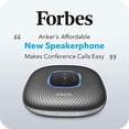 thumbnail image 2 of Anker PowerConf Haut-Parleur Bluetooth, 6 Micros, Prise Vocale Améliorée, Temps d'Appel 24 H, Bluetooth 5, USB-C, Haut-Parleur de Conférence Bluetooth Certifié Zoom, Compatible avec les Principales Plateformes pour la Maison et le Bureau, 2 of 5