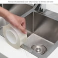 thumbnail image 4 of Kitchen Sink Transparent Tape Waterproof Anti-Mildew Self-adhesive Bathroom Strip Pool Water Seal 100mm Wide, 4 of 10