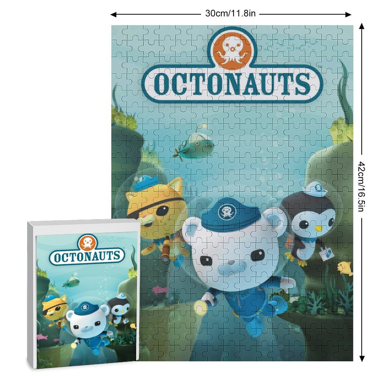 The Octonauts Jigsaw Puzzle, Wood Puzzles Adult, 200 PCS