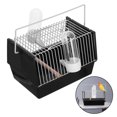 thumbnail image 1 of 1PC Parrot Cage Plastic Pet Bird Cage Outing Bird Carrying Cage Parrot Cage, 1 of 8