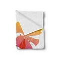 thumbnail image 2 of Colorful Soft Flannel Fleece Throw Blanket, Hawaiian Beach Party Theme with Lively Flowers Abstract Summertime Composition, Cozy Plush for Indoor and Outdoor Use, 70" x 90", Multicolor, by Ambesonne, 2 of 5