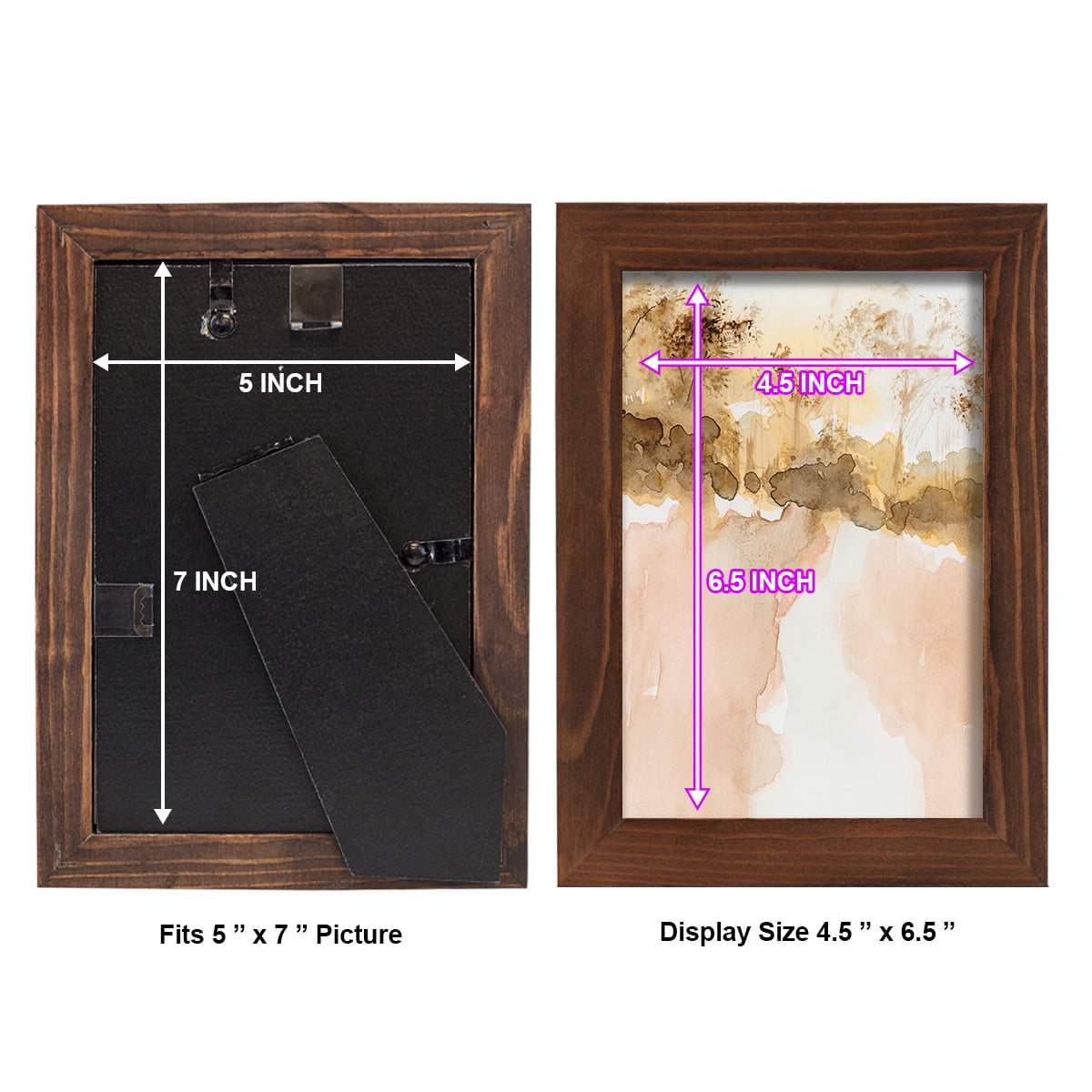Sun Kissed Earth I - Framed Print w/glass - Chestnut