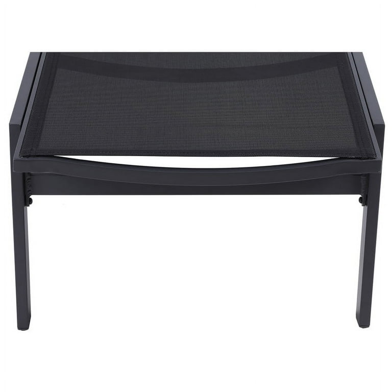 Meridian Furniture Santorini Outdoor Patio Chaise Lounge Chair - Blue Frame Meridian Furniture Santorini Outdoor Patio Chaise Lounge Chair - Blue Frame
