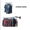 thumbnail image 5 of Tendedero Plegable para Ropa, Tendedero Retráctil Pared, Tendedero, Tendedero Retráctil, Tendedero para Ropa, Tendedero Plegable, Tendederos Retractiles Exterior, 3 Líneas sin Cordón, Color Negro, Eco, 5 of 5