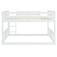 thumbnail image 6 of [Luckynote]Full Over Full Bunk Bed with Ladder, White, 6 of 10