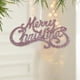 thumbnail image 4 of Decoraciones navideñas, adornos navideños, medalla con letras navideñas para colgar, corona navideña original para colgar, adornos navideños para el árbol de Navidad, letrero de plástico con el alfabe, 4 of 6