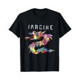 thumbnail image 1 of Imagine Fantasy Dragon Tattoo Style T-Shirt - White - M, 1 of 2