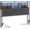 Rustic Brown and Black, variant on Full-size headboard: 3-tier storage shelves, soft velvet cushion, 2 outlets, USB ports & LED lights, comfy backrest, sleek black finish