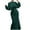 Green, variant on HAOTAGS Womens Dresses, Fall Dress Casual Long Sleeve Round Neck Long Dress Green S