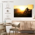 thumbnail image 4 of Elephant Stock Mountain Sunset Dirt Bike Wall Art - Horizontal Canvas Wall Art - Living Room Wall Decor - Sports Canvas - Green And Orange Decor - 51" x 34", 4 of 4