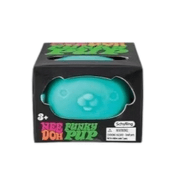 Nee Doh Pup TEAL, 1 PC