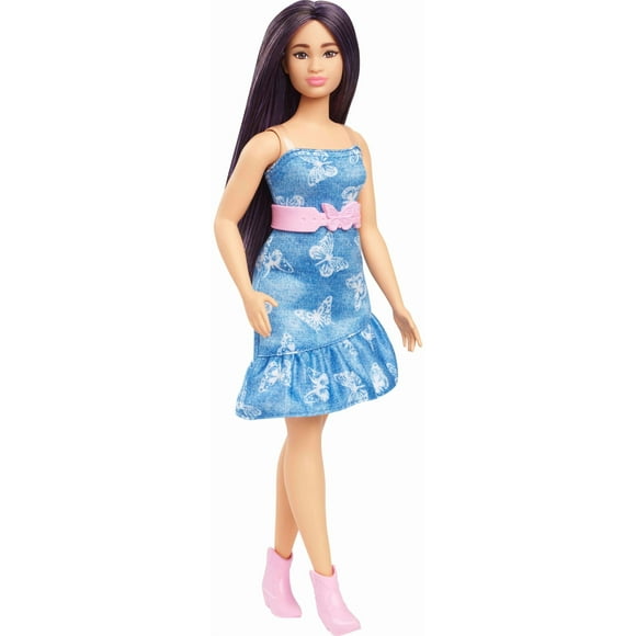Muñeca de moda Barbie Fashionistas #231 con pelo morado