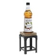 thumbnail image 2 of HUBERT® Medium Mango Wood & Iron Display Stand, 2 of 6