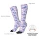 thumbnail image 4 of Fotbe Winter With Snowflakes Calcetas Divertidas Estampadas para Hombre y Mujer, Calcetas de Algodón hasta la Rodilla para Caminar, Correr, Enfermería y Embarazo, 4 of 6