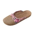 thumbnail image 6 of NGTEVOOS Women's slide sandal Butterfly Knot Slip On Slides Indoor Home Slippers Shoes, 6 of 6