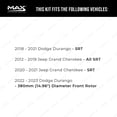 thumbnail image 2 of MAX Advanced Brakes - Brake Kit For 2012-2021 Jeep Grand Cherokee| Carbon Ceramic Brake Pad and Rotor Kit Front and Rear| Daily Driving Geomet Coated Brake Rotors, 2 of 9