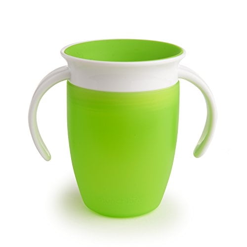 Taza de Entrenador Miracle 360 de Munchkin 7 onzas verde
