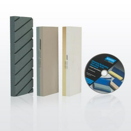 - Norton Waterstone Starter Kit: 220/1000 grit stone, 4000/8000 grit stone, SiC flattening stone