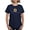 Navy, variant on CafePress - Delta Tau Delta Full Color Stacked Signature T Shirt - Women's Traditional Fit Dark T-Shirt