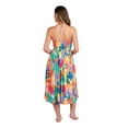 thumbnail image 2 of La Blanca Women's Midi Dress Swimsuit Cover Up Multicolor Resort Medium, 2 of 5