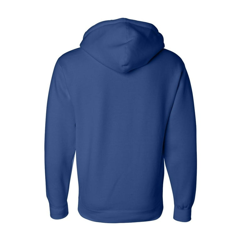 Independent Trading Co. Heavyweight Hooded Sweatshirt IND4000 Royal Size XL Walmart